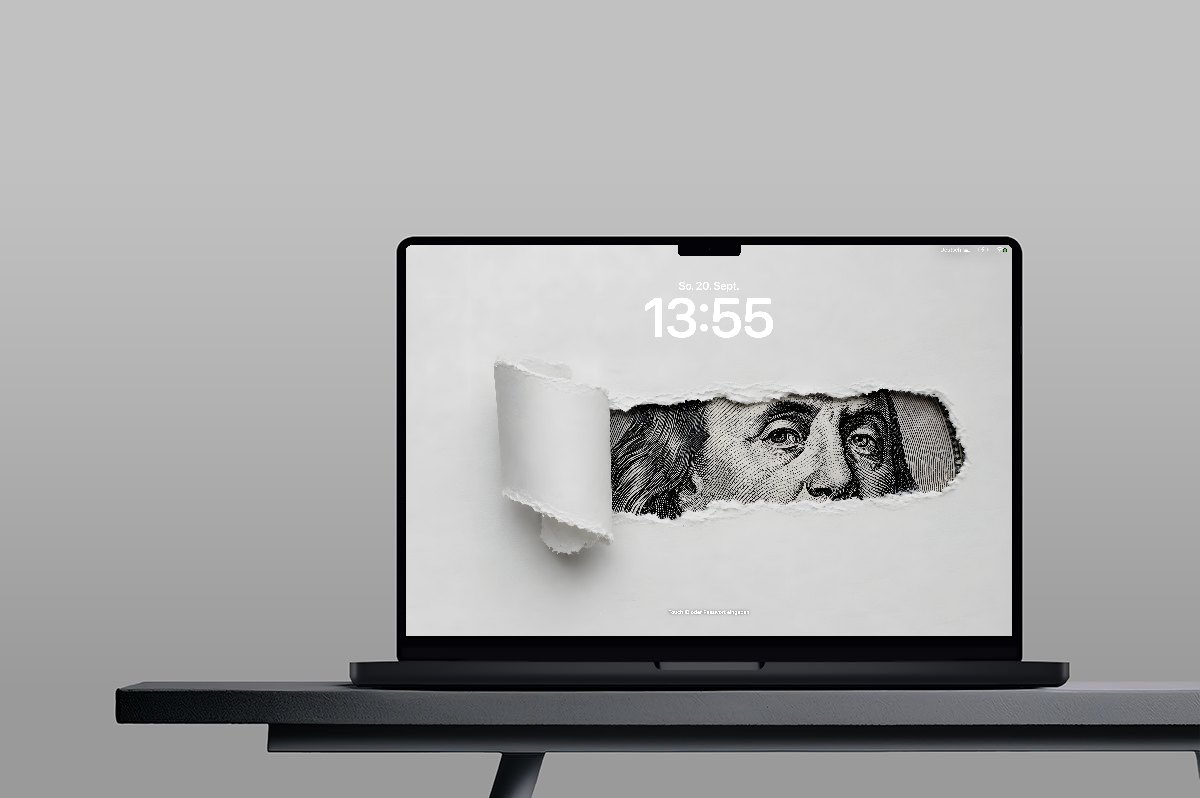 Torn on a MacBook