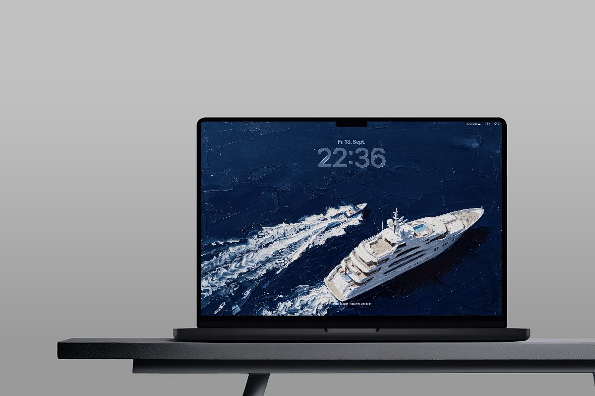 Tender Wake on a MacBook