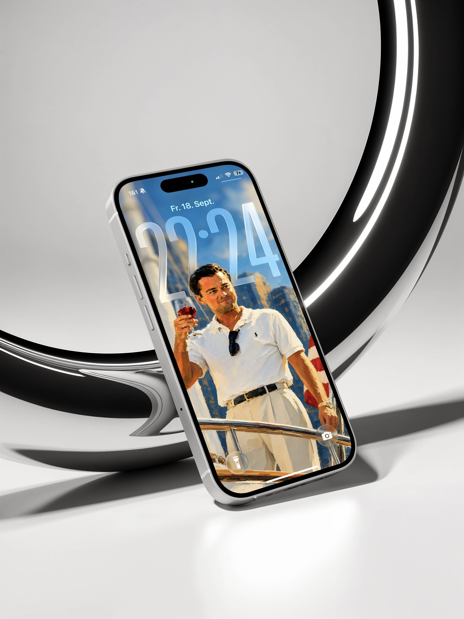 To Us on an iPhone