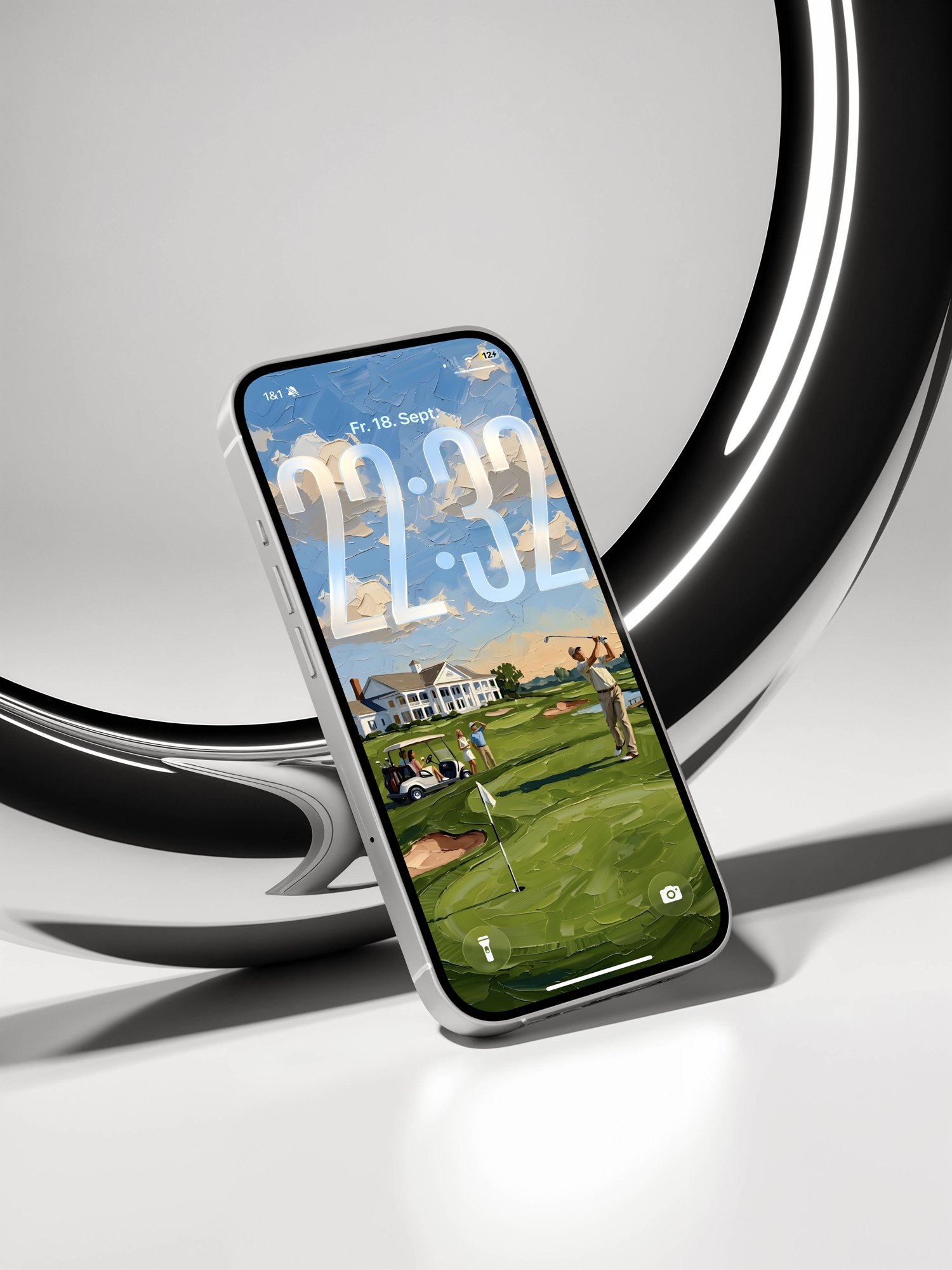 The Green on an iPhone
