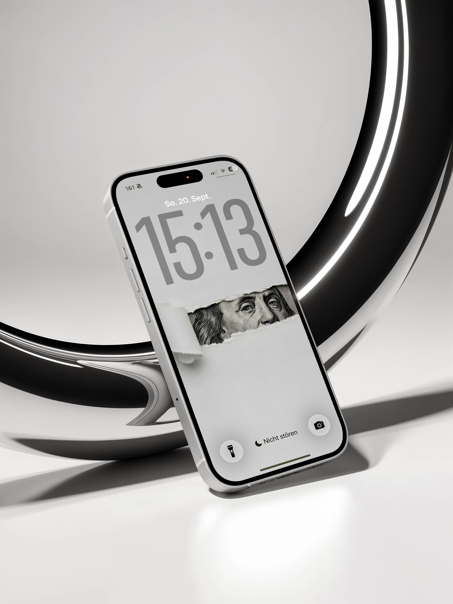 Torn on an iPhone